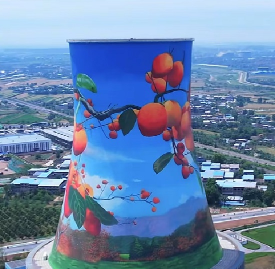 冷卻塔美化新紀元:技術(shù)創(chuàng)新引領(lǐng)彩繪升級